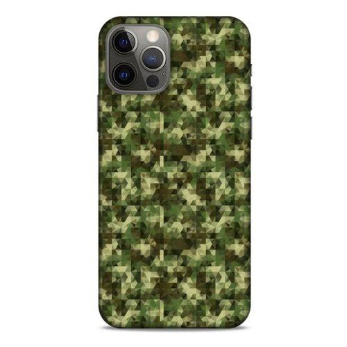Kamuflaj 43 Apple iPhone 12 Pro Kılıf Silikon Kapak