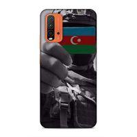 Xiaomi Redmi 9T Uyumlu Kılıf Azarbaijan (40) Fit Silikon Kılıf Asker