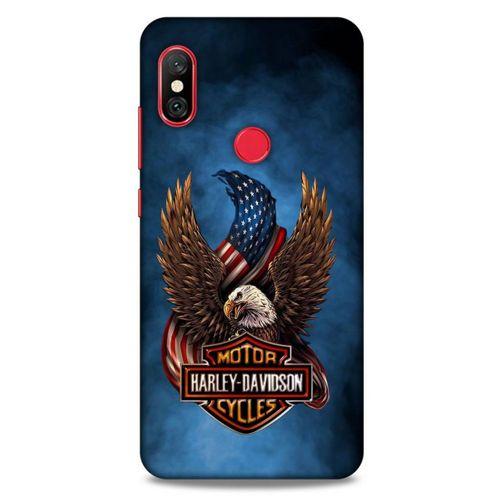Xiaomi Mi A2 Lite Uyumlu Kılıf Motorsiklet (2) Kabı Harley Davidson