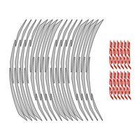 YAMAHA Yamaha Reflektör Beyaz R25 Uyumlu 1 Set Jant Şeridi