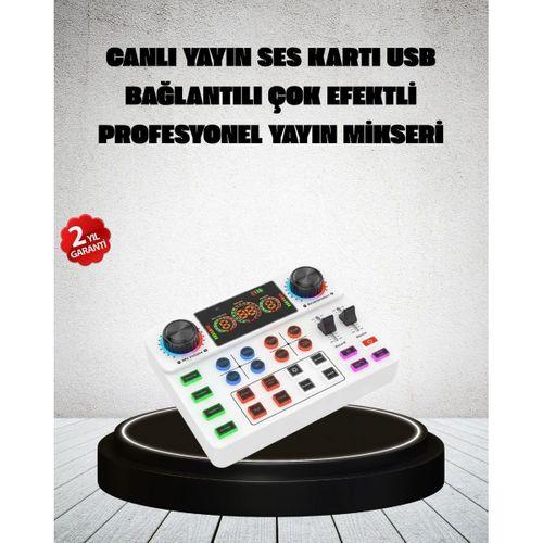 Canlı Yayın Ve Karaoke İçin Profesyonel Ses Kartı Bluetooth Destekli