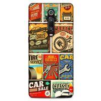 Retro (19) Desen Kılıfları Renkli Xiaomi Mi 9T Pro Kılıf