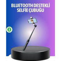 Bluetooth Selfie Çubuğu – Uzaktan Kumandalı