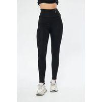 Kışlık Yüksek Bel Toparlayicı Ve Sıkılaştırıcı Likralı Şardonlu Tayt - Siyah