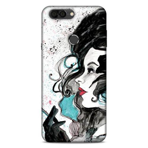 Lopard Vestel Venüs V6 Uyumlu Kılıf Sürreal Yüzler ♀ (24) Darbe Emici Kılıf Desenli