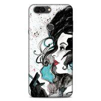 Lopard Vestel Venüs V6 Uyumlu Kılıf Sürreal Yüzler ♀ (24) Darbe Emici Kılıf Desenli