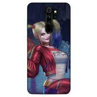 Xiaomi Redmi Note 8 Pro Uyumlu Kılıf Harley Quinn (9) Kılıf Gri