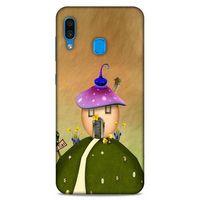 Lopard Samsung Galaxy A30 Uyumlu Kılıf Manipülasyon ☻ (28) Arka Kapak Desenli
