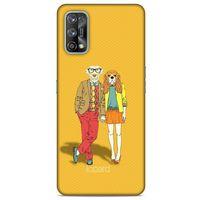 Oppo Realme 7 Pro Kılıf FunnyMaX (13) Silikon Kap Turuncu