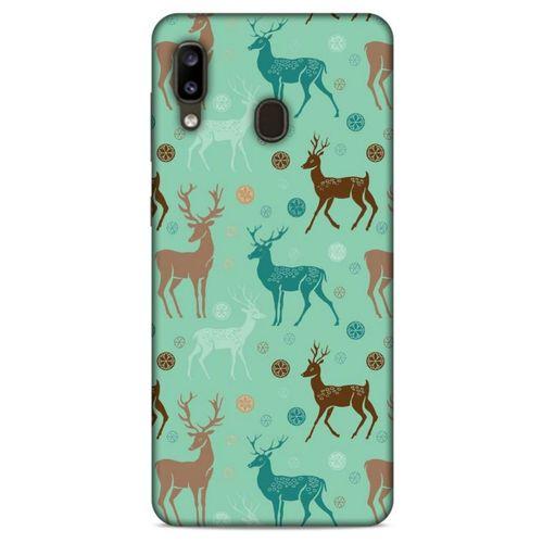 Animax Geyik Shop Samsung Galaxy A20 Kılıf Desenli Silikon