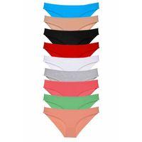 9 adet Süper Eko Set Likralı Kadın Slip Külot Tüm Renkler