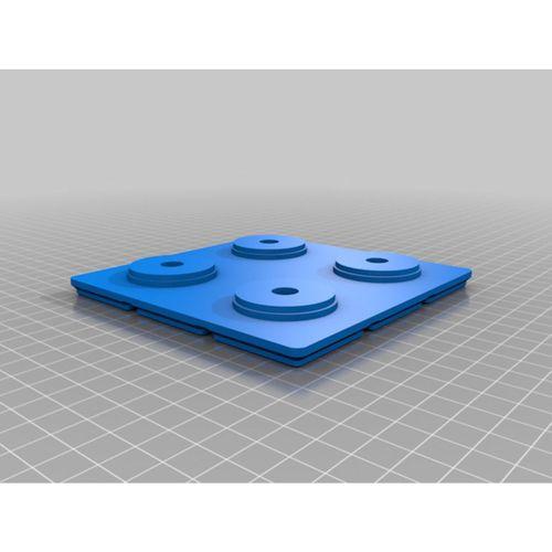 Overlock İplik Tutucu Gridfinity İçin (Bu ürün Sadece Plastik parçadır - Almadan Önce Soru Sorabilirsiniz)