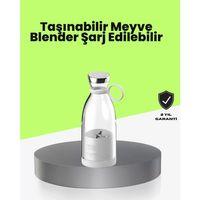 4 Bıçaklı Gıda Sınıfı Paslanmaz Çelik Taşınabilir Blender