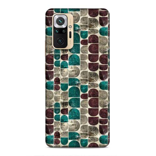 Xiaomi Redmi Note 10 Pro Uyumlu Kılıf Romans (36) Glitter Kılıf Kahverengi