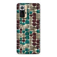 Xiaomi Redmi Note 10 Pro Uyumlu Kılıf Romans (36) Glitter Kılıf Kahverengi