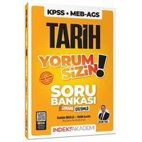 2026 KPSS TYT AYT Tarih Yorum Sizin Soru Bankası İndeks Akademi