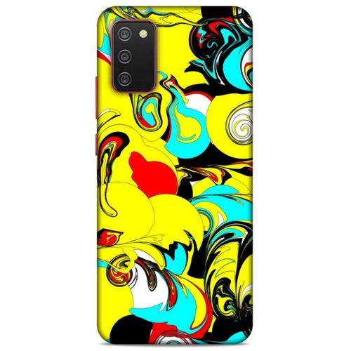 Lopard Samsung Galaxy A02S Uyumlu Kılıf Soyut Sanat (26) Desenli Tpu Silikon Kılıf