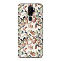 Oppo A5 2020 Uyumlu Kılıf Romans (11) Tam Koruma Pembe