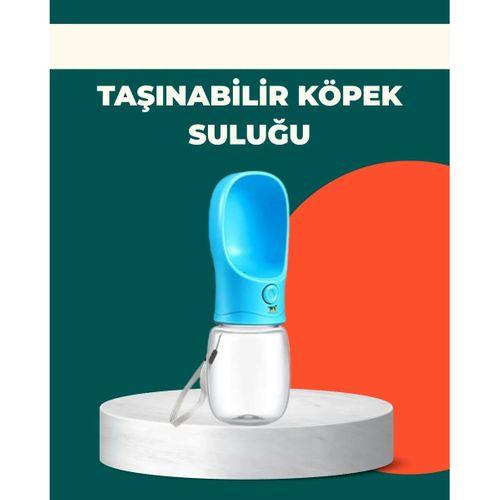 Sızdırma Önleyici Silikon Halkalı Pet Su Dispenseri Gezi Seyahat İçin