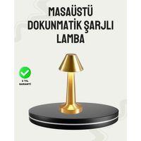 Kablosuz Led Masa Lambası 1800mah 3 Renk Aydınlatma Dokunmatik