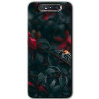 Samsung Galaxy A80 Kılıf Baskılı Kapak - Avcı Arı + 5D Tam Kaplayan Cam