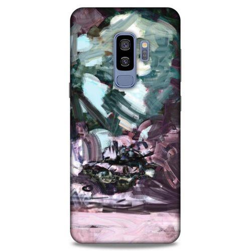 Lopard Samsung Galaxy S9 Plus Uyumlu Kılıf Soyut Sanat (39) Baskılı Liquid Crystal Kılıf