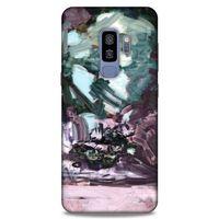 Lopard Samsung Galaxy S9 Plus Uyumlu Kılıf Soyut Sanat (39) Baskılı Liquid Crystal Kılıf