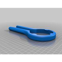 Kavanoz Açıcı 85mm 3D Baskı (Bu ürün Sadece Plastik parçadır - Almadan Önce Soru Sorabilirsiniz)