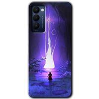 Tecno Camon 18T Kılıf HD Desen Baskılı Arka Kapak - Wanderer Silhouette + Kırılmaz Cam