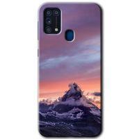Samsung Galaxy M31 Kılıf Baskılı Kapak - Zirve +Tam Ekran Koruyucu