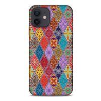 Ethnic Culture (4) Apple iPhone 12 Kılıf Silikon Kapak Desenli