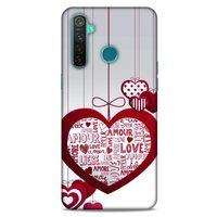 Oppo Realme 5 Pro Kılıf Hediyelik Seri Sevgililer Günü (10) 14 Şubat Full Koruma Kılıfı