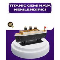 Titanik Gemi Tasarımlı Led Işıklı Hava Nemlendirici Buhar Efektli Oda Difüzörü