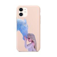 iPhone 11 Prenses Tasarımlı Pembe Telefon Kılıfı