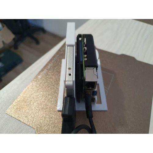 Raspberry Pi 5 Pasif Soğutmalı + SSD Stand - 6909971