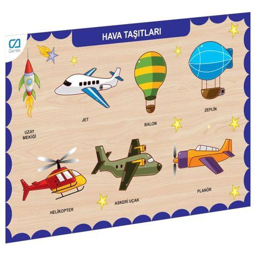 Eğitici Oyuncak CAAHS-3202 CA GAMES AHŞAP HAVA TAŞITLARI BUL-TAK