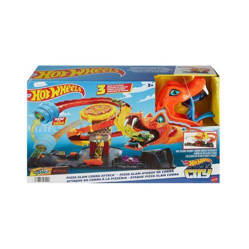 HTN81 Hot Wheels Pizza Dükkanında Kobra Macerası Oyun Seti
