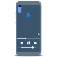 Huawei Y6S Kılıf HD Baskılı Kılıf - Müzik Çalar + Tam Ekran Koruyucu