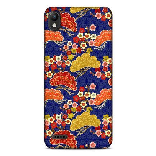 LG K20 2019 Kılıf Japonya (50) Shockproof Kılıf Renkli Çiçekler