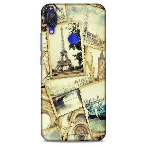 Retro (38) Desen Neo Hybrid Kılıf Renkli Xiaomi Redmi Note 7 Pro Kılıf