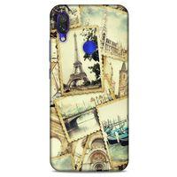 Retro (38) Desen Neo Hybrid Kılıf Renkli Xiaomi Redmi Note 7 Pro Kılıf