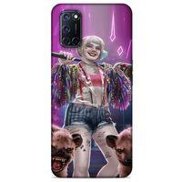 Oppo A92 Uyumlu Kılıf Harley Quinn (35) Fit Design Kılıf Lavanta pembesi