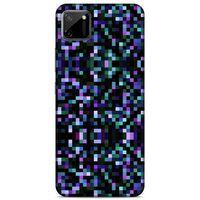 Lopard Oppo Realme C11 Uyumlu Kılıf PiXel (24) Darbe Emici Kılıf Rainbow