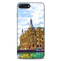 Cityx (17) Apple Iphone 8 Plus Kılıf Silikon Kapak Desenli