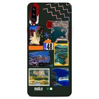 Lopard Samsung Galaxy A20s Uyumlu Kılıf Şehirli ※ (48) Muğla Bumper Kılıf