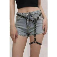 Fantazi Deri Tek Bacak Harness - Brf973