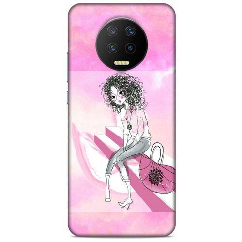 Lopard İnfinix Note 7 Uyumlu Kılıf Sokak Modası (85) Fit Design Kılıf