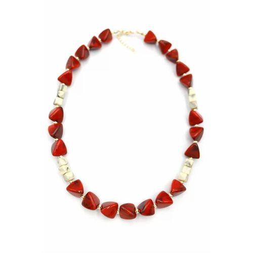 Akrilik Kolye - Kırmızı