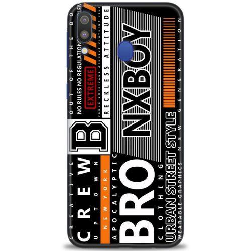 Samsung Galaxy M20 Kılıf HD Baskılı Kılıf - NxBoy + Tam Ekran Koruyucu