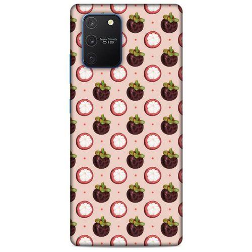 Frutix Mangosteen 03 Samsung Galaxy S10 Lite Kılıf Desenli Silikon